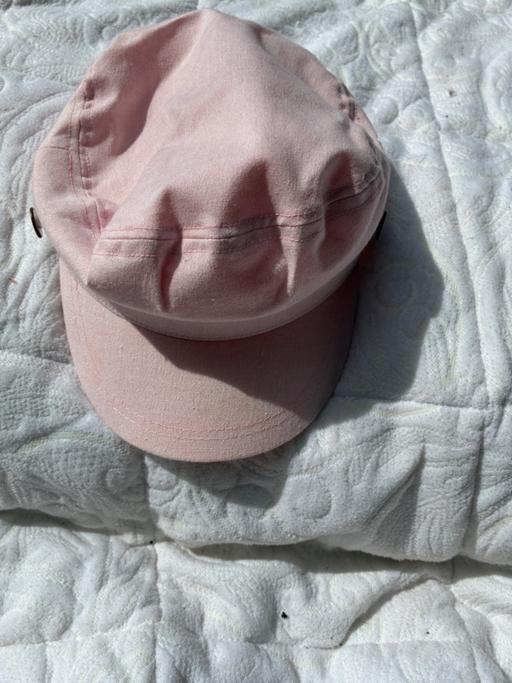 Time and Tru Pink Cotton Cadet Cap